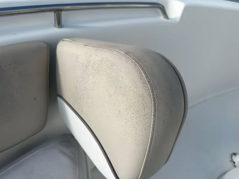 Slide: The Image of Close-up of 2016 NauticStar 22 XS Offshore boat seat cushion. - 43