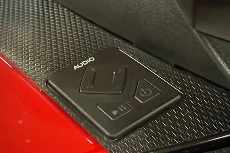 Slide: The Image of Audio control panel on 2024 Yamaha WaveRunner VX Limited. - 9
