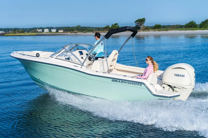 The Image of Manufacturer Provided Image: Grady-White Freedom 215 boat 2026 on calm water. - 0