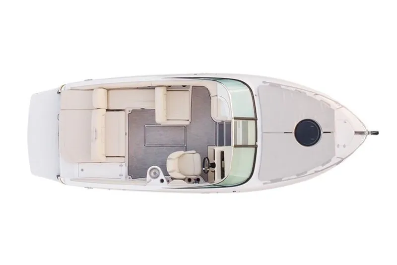 Slide: The Image of Manufacturer Provided Image: Top view of 2026 Regal LS4C boat with spacious seating and sleek design. - 14