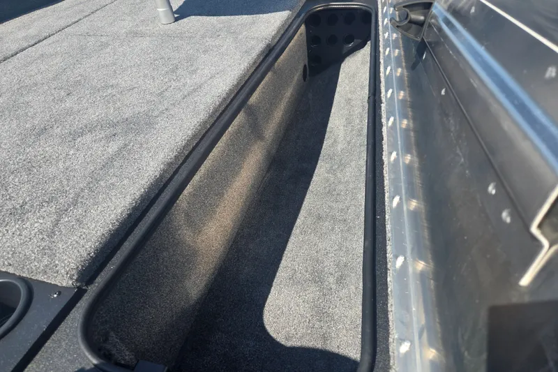 Slide: The Image of Interior storage compartment of 2027 Tracker Pro Team 190 boat. - 15