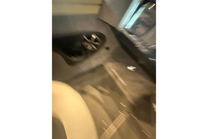 Slide: The Image of Blurry interior view of 2027 Tracker Targa V-18 Combo boat. - 21