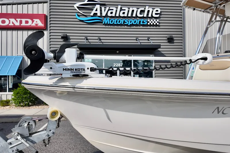 Slide: The Image of 2020 Pioneer 180 Sportfish boat with Minn Kota PowerDrive at Avalanche Motorsports. - 9