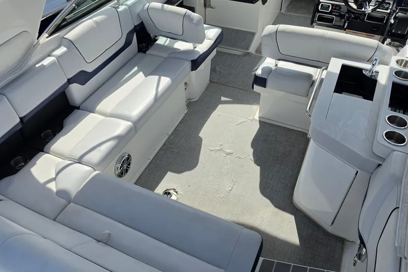 Slide: The Image of Luxurious interior of 2023 Formula 290 Bowrider with spacious seating and modern amenities. - 27