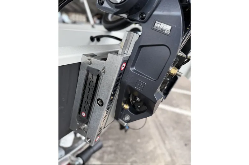 Slide: The Image of Close-up of Avid 21 Fusion 2027 mechanical component with "Action" label. - 13