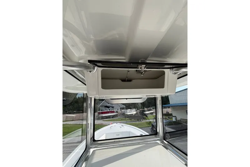 Slide: The Image of 2027 Pair Customs 24 Center Console DV Offshore boat interior view. - 14