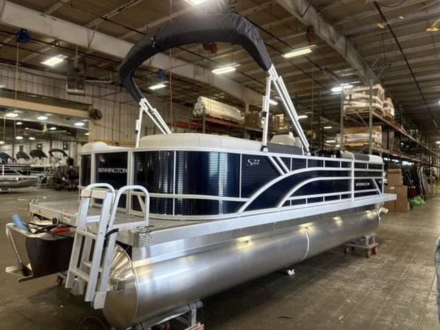 Slide: The Image of Bennington S-One Quad Bench 22 S1SR Pontoon 2027 - 7
