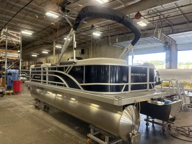 Slide: The Image of Bennington S-One Quad Bench 22 S1SR Pontoon 2027 - 5
