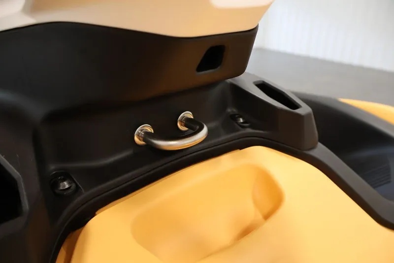 Slide: The Image of Close-up of 2026 Sea-Doo Spark for 3 handle detail, showcasing sleek design. - 15