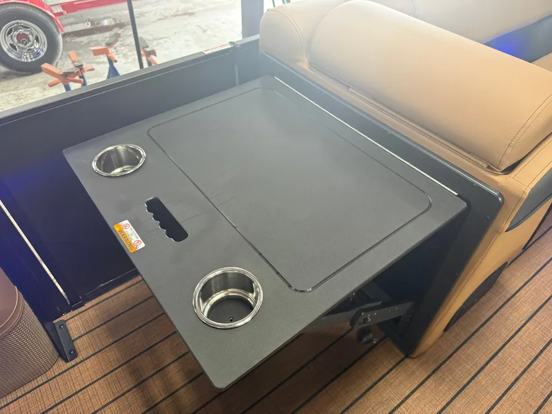 Slide: The Image of Bentley Pontoons Elite 300HP 253 Swingback Tritoon 2027 - 33