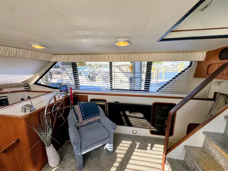 Slide: The Image of Carver Yachts 3608 Aft Cabin Motor Yacht 1991 - 39