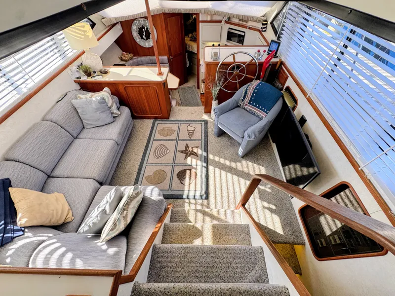 Slide: The Image of Carver Yachts 3608 Aft Cabin Motor Yacht 1991 - 34