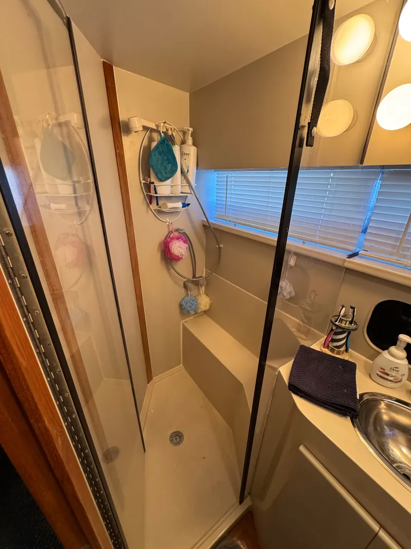 Slide: The Image of Carver Yachts 3608 Aft Cabin Motor Yacht 1991 - 53
