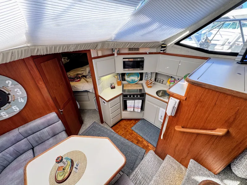 Slide: The Image of Carver Yachts 3608 Aft Cabin Motor Yacht 1991 - 42