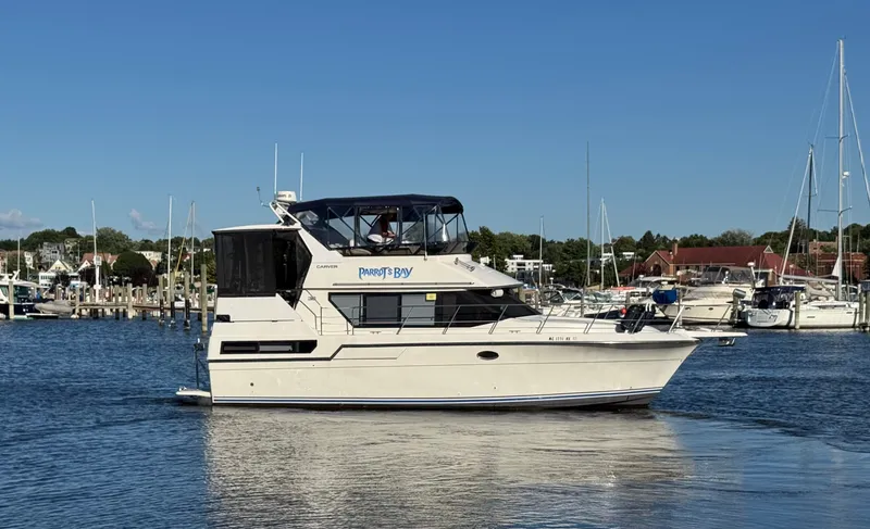 The Image of Carver Yachts 3608 Aft Cabin Motor Yacht 1991 - 0