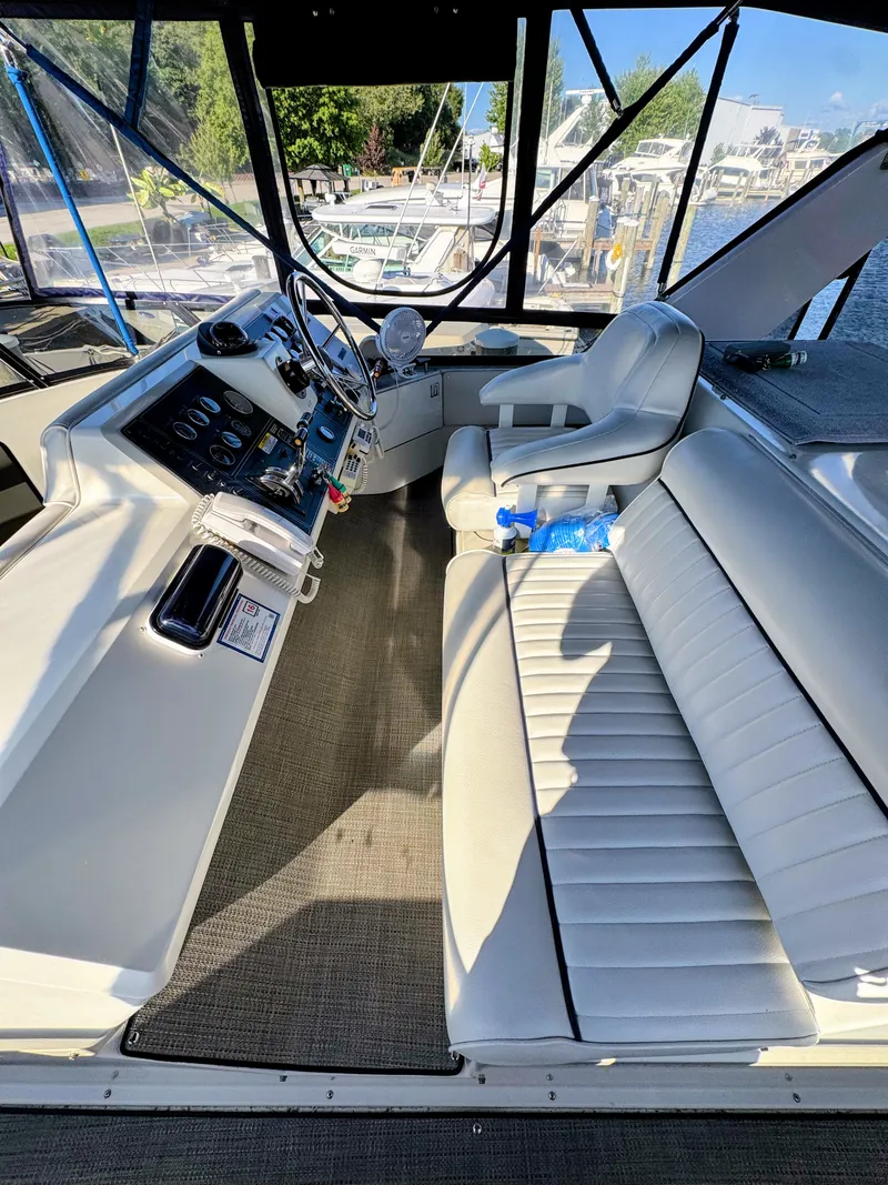 Slide: The Image of Carver Yachts 3608 Aft Cabin Motor Yacht 1991 - 21