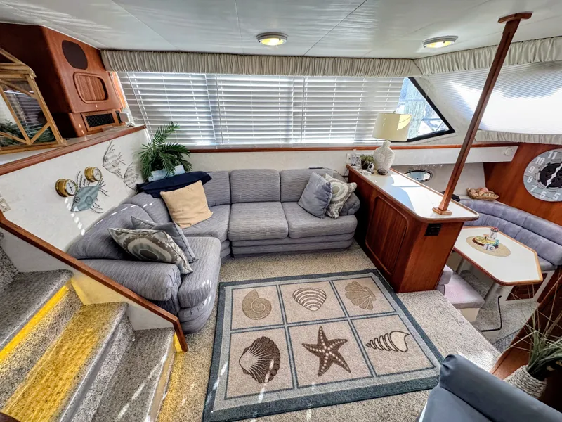Slide: The Image of Carver Yachts 3608 Aft Cabin Motor Yacht 1991 - 37