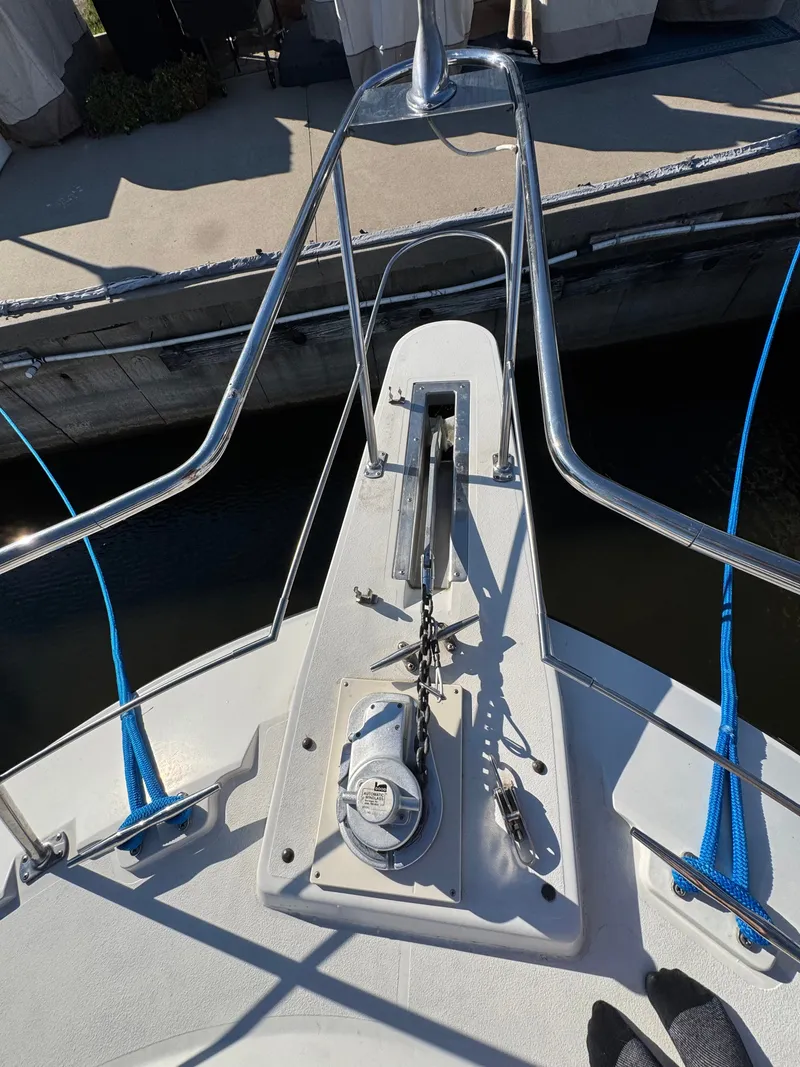 Slide: The Image of Carver Yachts 3608 Aft Cabin Motor Yacht 1991 - 16