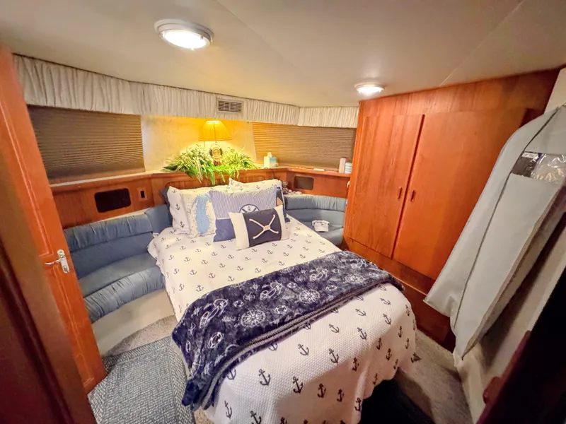 Slide: The Image of Carver Yachts 3608 Aft Cabin Motor Yacht 1991 - 49