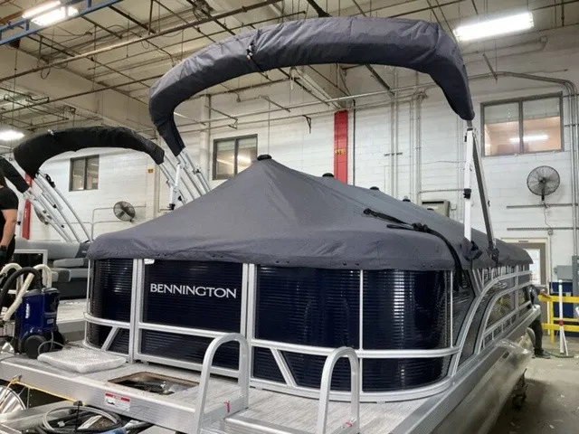 Slide: The Image of Bennington S-One Quad Bench 22 S1SR Pontoon 2027 - 18