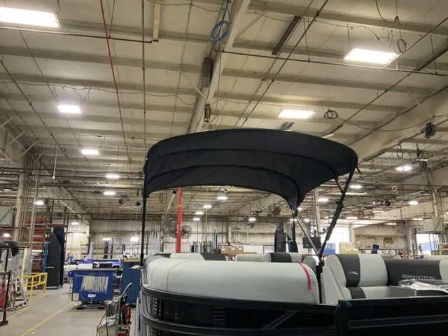 Slide: The Image of Bennington S-One Quad Bench 22 S1SR Tritoon 2027 - 15