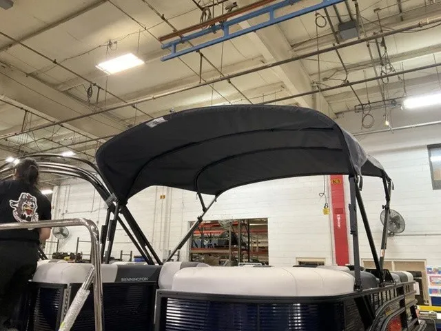Slide: The Image of Bennington S-One Quad Bench 22 S1SR Tritoon 2027 - 17