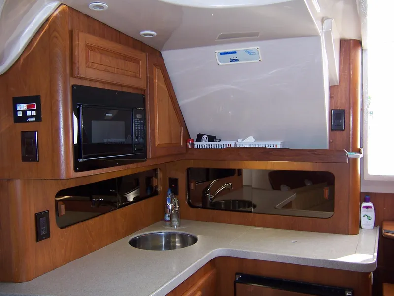 Slide: The Image of 36' Luhrs Galley Sink - 36