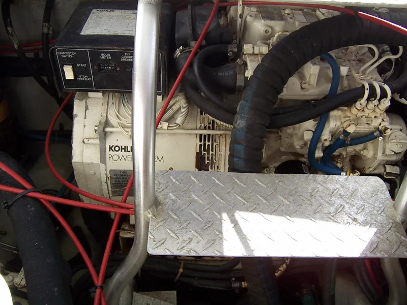 Slide: The Image of 36' Luhrs Onan Generator - 45