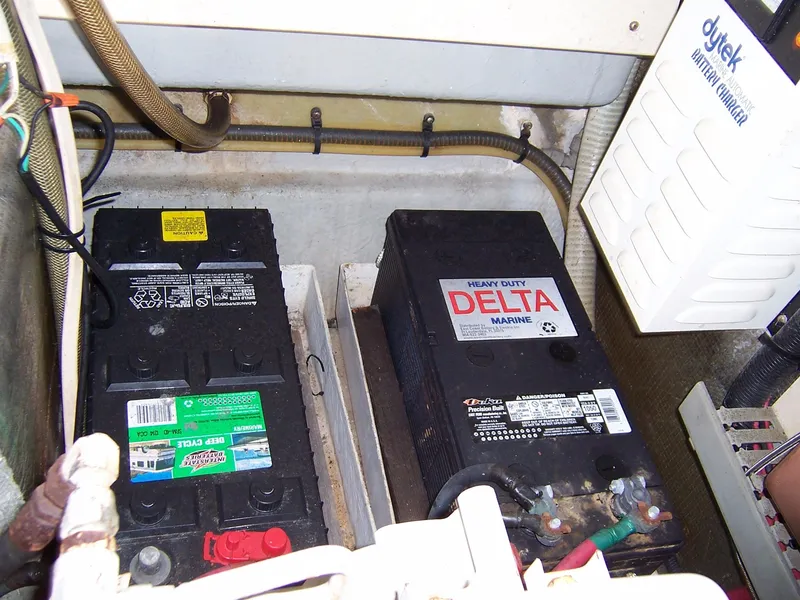 Slide: The Image of 36' Luhrs Battery Bank - 46