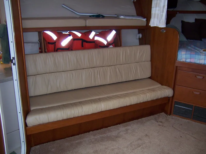 Slide: The Image of 36' Luhrs Salon Seating to Port - 26