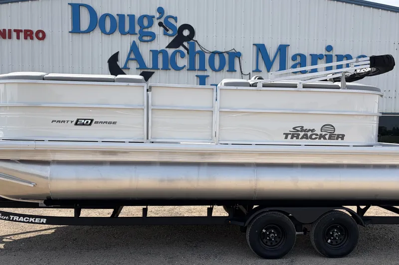 The Image of 2027 Sun Tracker Party Barge 20 DLX pontoon boat at Doug's Anchor Marine. - 0