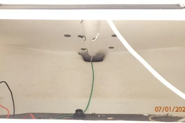 Slide: The Image of 2023 Cape Horn 34XS interior wiring and hull detail. - 47