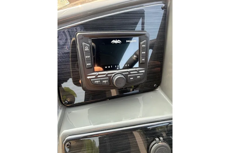 Slide: The Image of 2026 Sylvan X1 CLZ DH dashboard with Wet Sounds audio system. - 24
