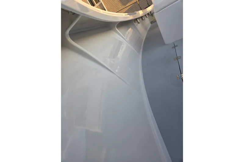 Slide: The Image of 2022 Tidal Creeks Boatworks Center Console interior with sleek, modern design and polished surfaces. - 49