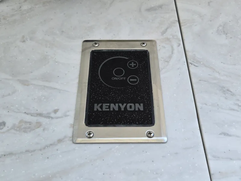 Slide: The Image of A Kenyon control panel on a marbled surface. - 19