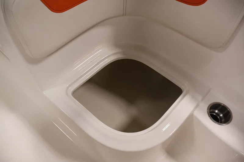 Slide: The Image of 2019 Bayliner Element 180 XL boat interior storage compartment. - 28