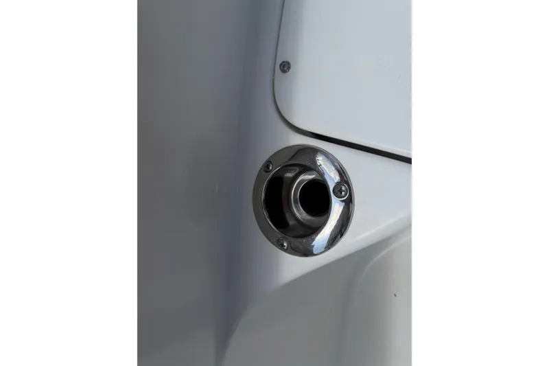 Slide: The Image of Fuel inlet on a 2020 Sea Pro 239 Center Console boat. - 29