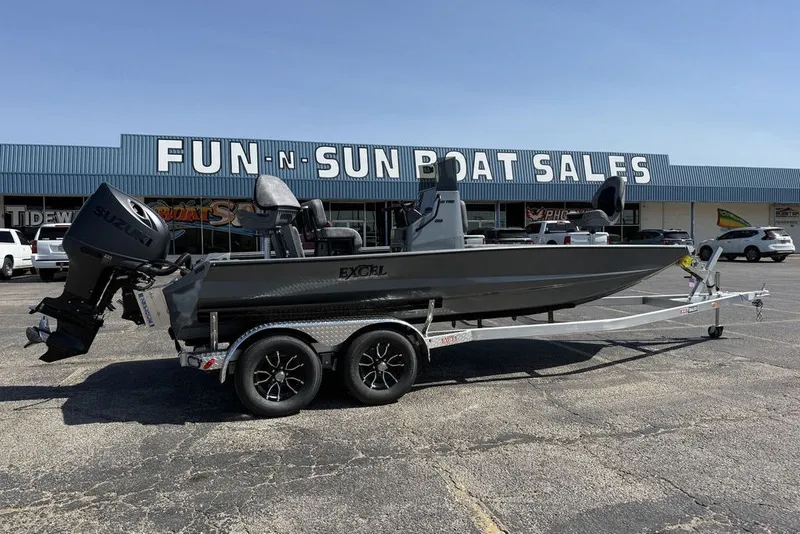 The Image of 2027 Excel 203 Bay Pro Elite boat on trailer at Fun-N-Sun Boat Sales. - 0