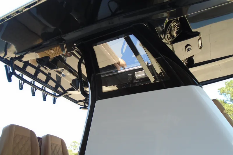 Slide: The Image of Modern STRIKING BOATS 26XB interior, showcasing sleek design and advanced features, 2027 model. - 8