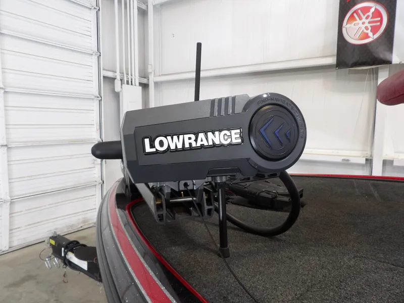 Slide: The Image of A Lowrance fish finder is mounted on a 2010 Nitro Z-7 boat. - 13