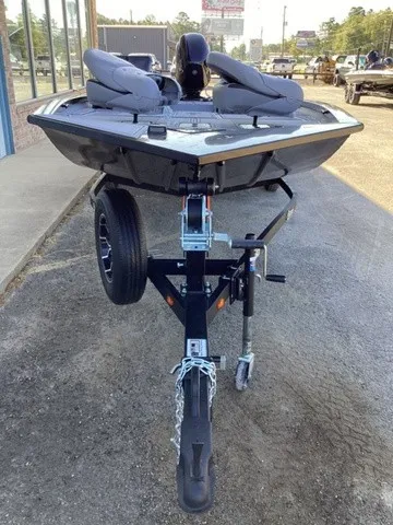 Slide: The Image of A G3 Sportsman 1810 SE boat on a trailer, ready for transport. - 20