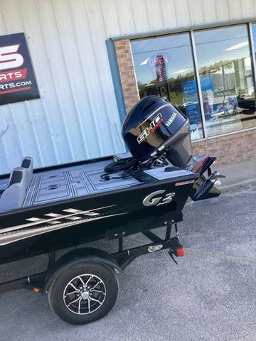 Slide: The Image of A 2026 G3 Sportsman 1810 SE boat on a trailer outside a building. - 39