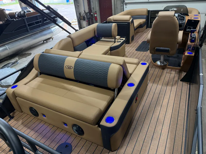 Slide: The Image of Bentley Pontoons Elite 223 Swingback Tritoon 2027 - 29