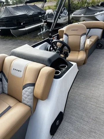 Slide: The Image of Crest Classic 200 SLC Pontoon 2025 - 13