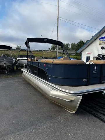 Slide: The Image of Crest Classic 200 SLC Pontoon 2025 - 2