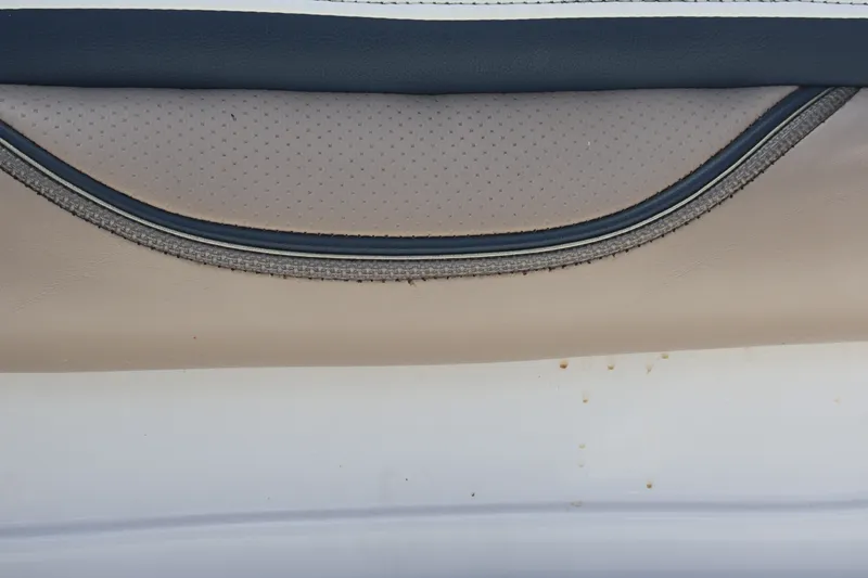 Slide: The Image of Close-up of 2006 Four Winns H240 boat upholstery detail. - 42