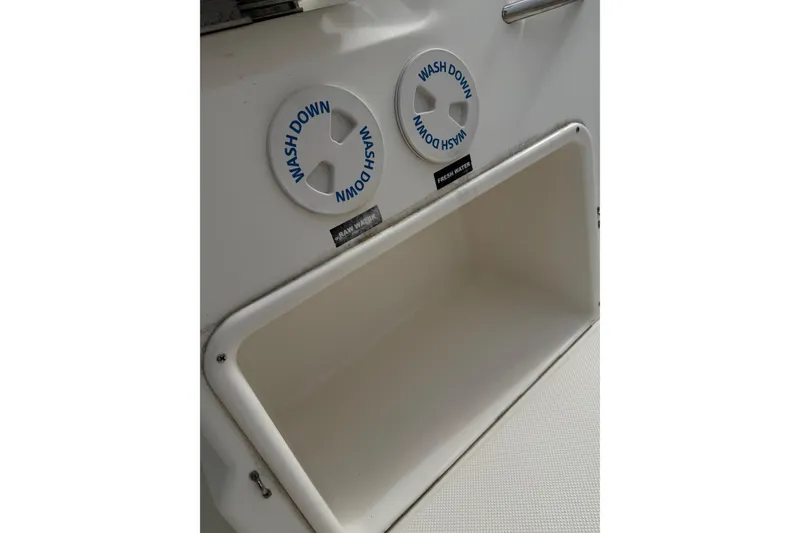 Slide: The Image of 2013 Sea Fox 286 Center Console washdown system with fresh and raw water options. - 22