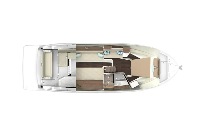 Slide: The Image of Manufacturer Provided Image: 2026 Regal 36 Grande Coupe interior layout, featuring modern design and spacious living areas. - 25