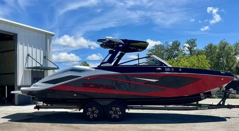 Slide: The Image of Scarab 285 LX Wake 2026 - 2