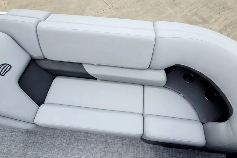 Slide: The Image of Luxurious seating on 2027 Sun Tracker Party Barge 22 DLX pontoon boat. - 39